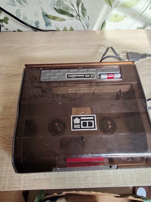 Rebobinador de cassetes vhs