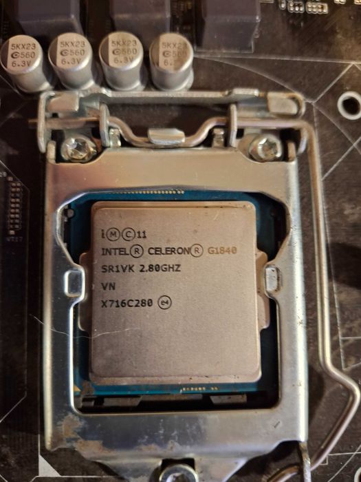 Płyta głowna + procecor + 8GB Ram do koparki kryptowalut i nie tylko