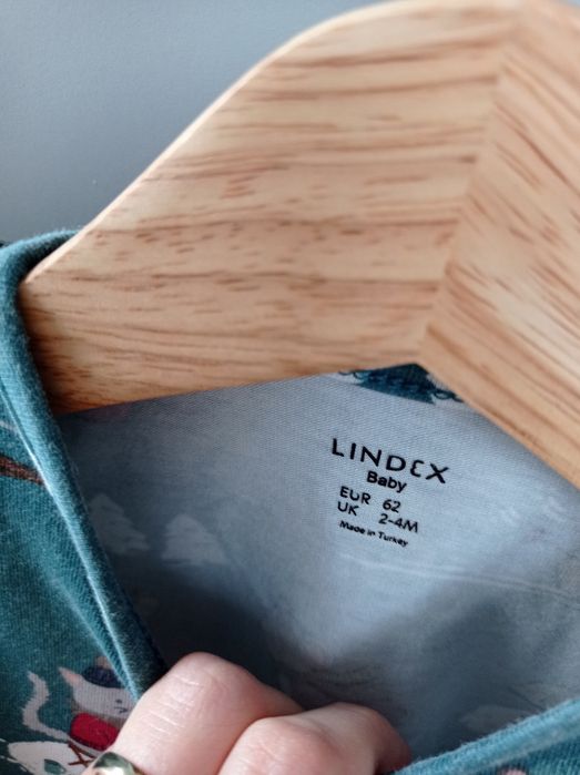 Sukienka zielona zima/święta Lindex 62