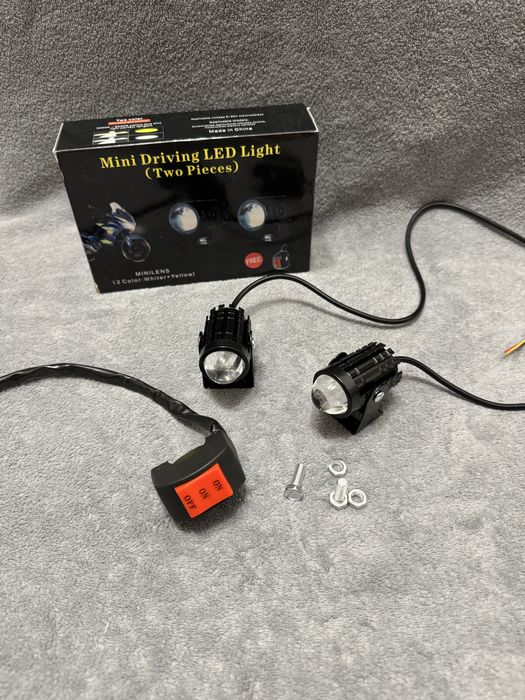 Світлодіодні фари додаткового світла мото | Протитуманки | Доп світло