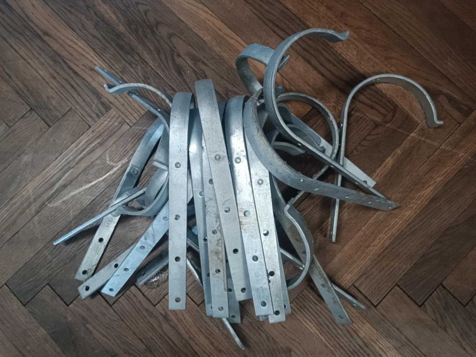 Haki do rynny 150mm ocynk 25 szt.