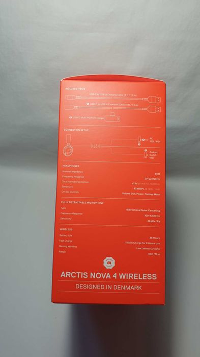 Słuchawki bezprzewodowe SteelSeries Arctis Nova 4 jak NOWE.