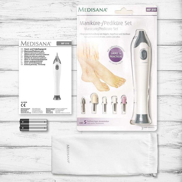 Conjunto de manicure elétrica com acessórios - Novo