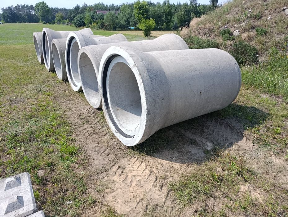 Kręgi betonowe fi 1200 nowe nie używane.polecam