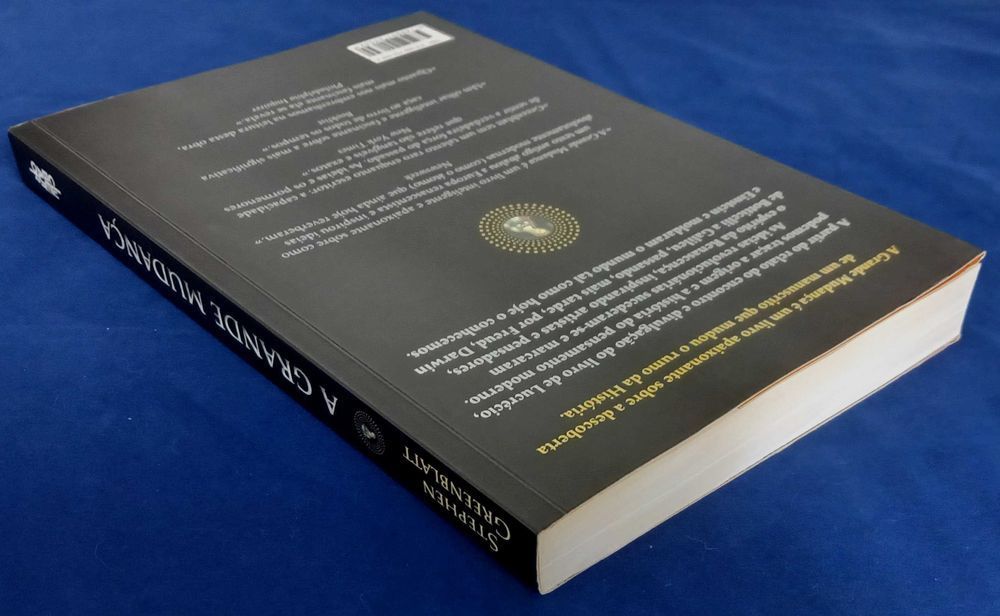 Livro A Grande Mudança de Stephen Greenblatt [Portes Grátis]
