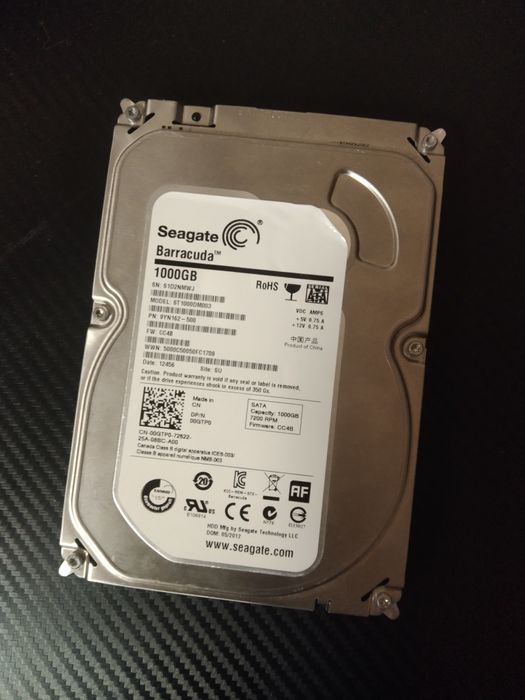 Seagate Dysk twardy 1tb