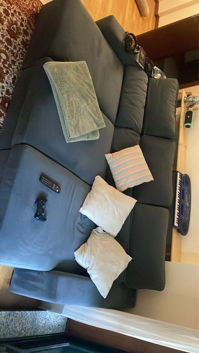Sofá Cama ChaiseLongue Gato Preto