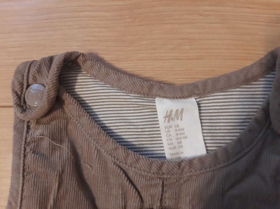 Spodnie rampers rozm 68