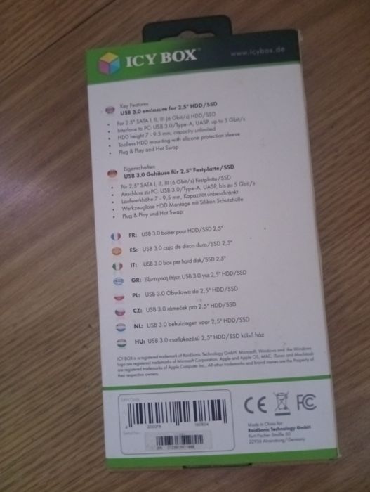 Dysk przenośny USB 3.1 3.2 1TB HDD bardzo szybki dysk