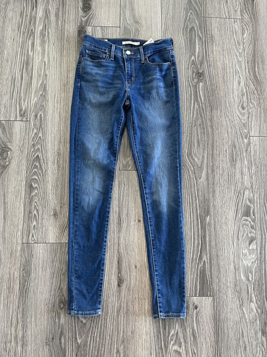 Spodnie jeans Levis 710 super skinny W27 L30