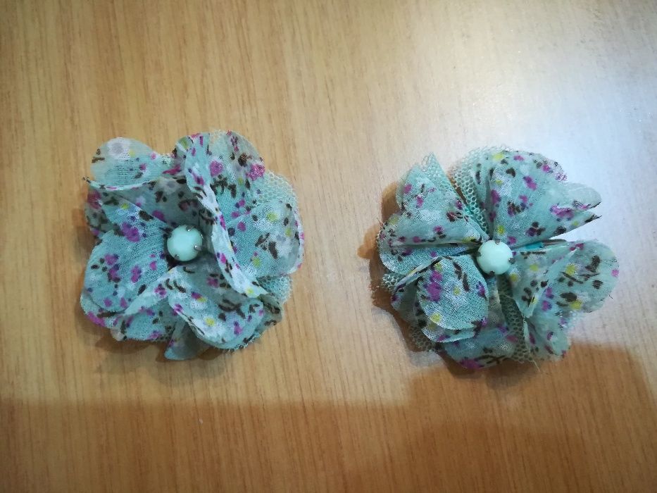 H&M acessórios ganchos molas para o cabelo em forma de flor retro NOVO