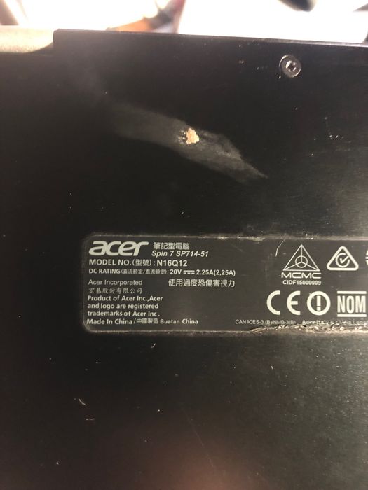 Ноутбук ультратонкий сенсорний ACER Spin 7 I7-8G-128NvME