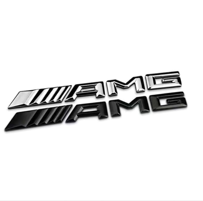 Шильдик надпис AMG на кришку багажника Mercedes-Benz