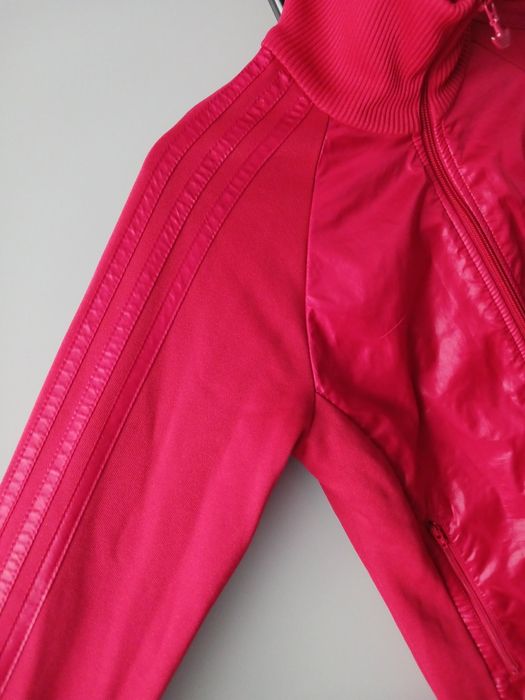 Czerwona bluza adidas rozm. S/M