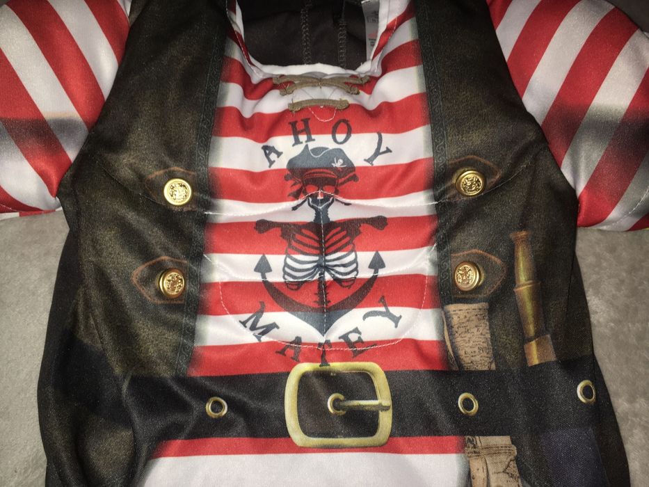 Przebranie karnawalowe / strój pirata z akcesoriami roz. 98/104