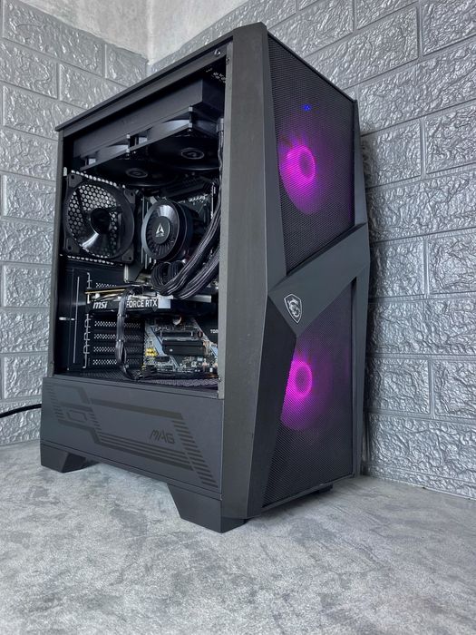 Гарантія! Ігровий Компьютер,Пк Ryzen 5 5600,RTX4060,B550,M.2 512Gb