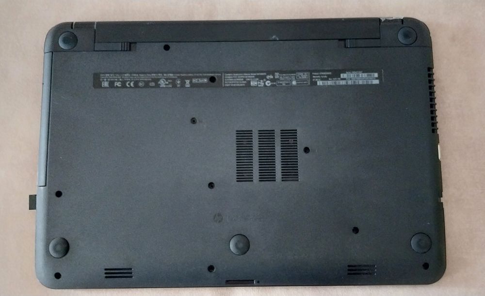 Laptop 255 G3, AMD A4, 4GB RAM, 500GB, Windows 10,  DVD