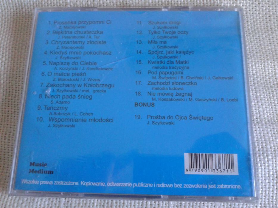 Jacek Szyłkowski - Koncert 1  CD