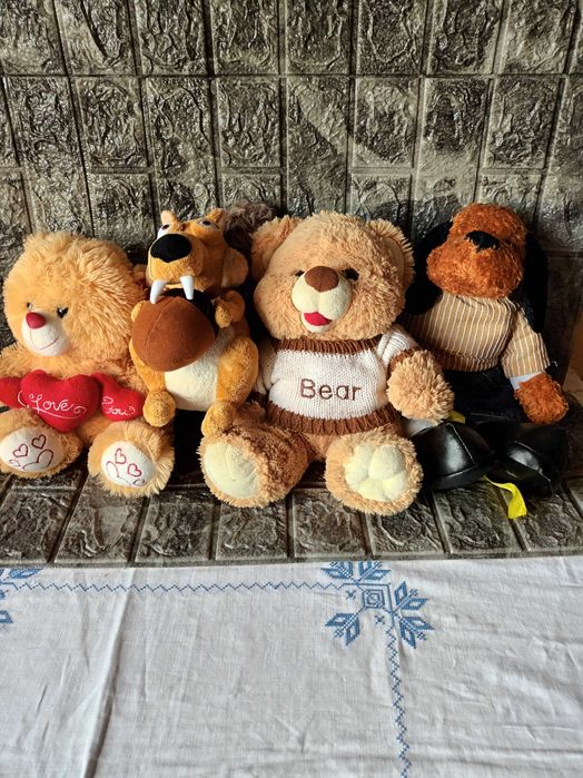 Игрушки мягкие комплект