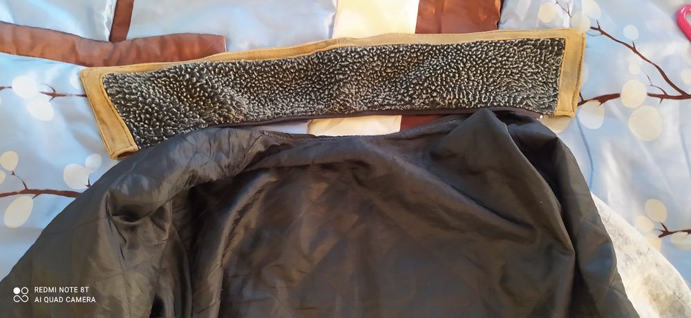 Skóra licowa w kolorze camel rozmiar XXL