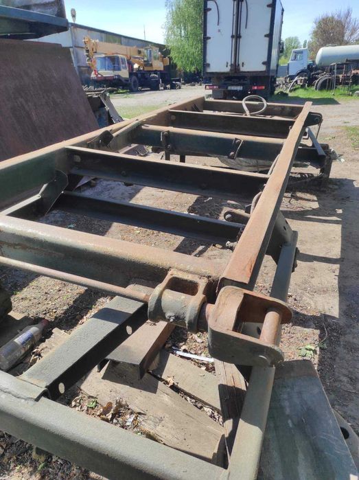 Поворотный круг с надрамником прицепа 2 ПТС-4