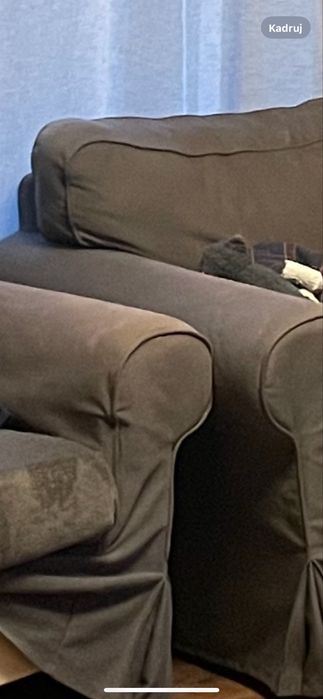 pokrowiec na sofę 3 osobową Ektorp Ikea