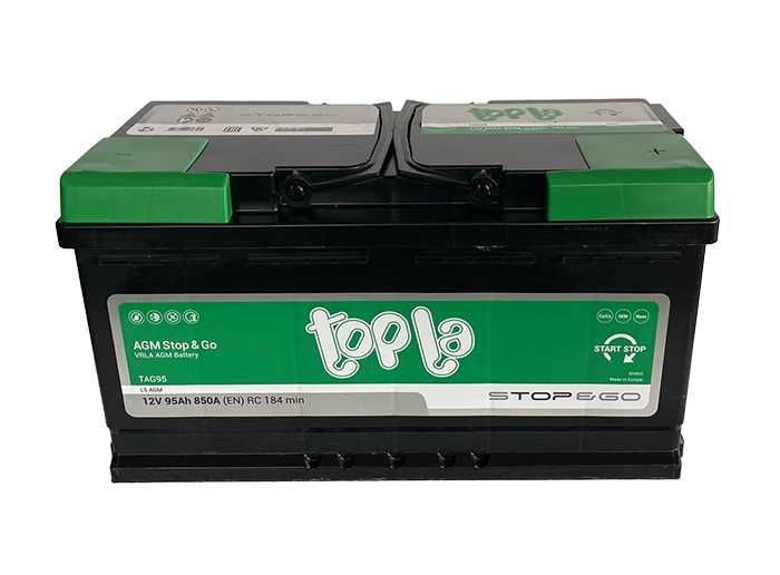 Akumulator AGM Start Stop TOPLA 60ah 70ah 80ah 95ah 105ah dowóz montaż