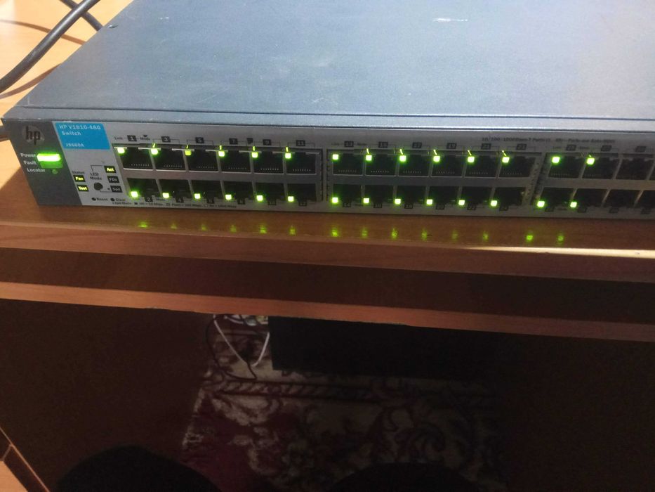 Коммутатор управляемый HP ProCurve HP 1810-48G Switch (J9660A)