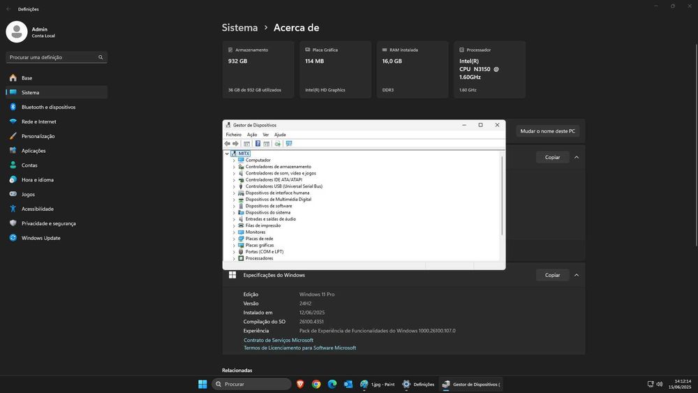 Mini PC Fanless + Mon. Asus IPS 23