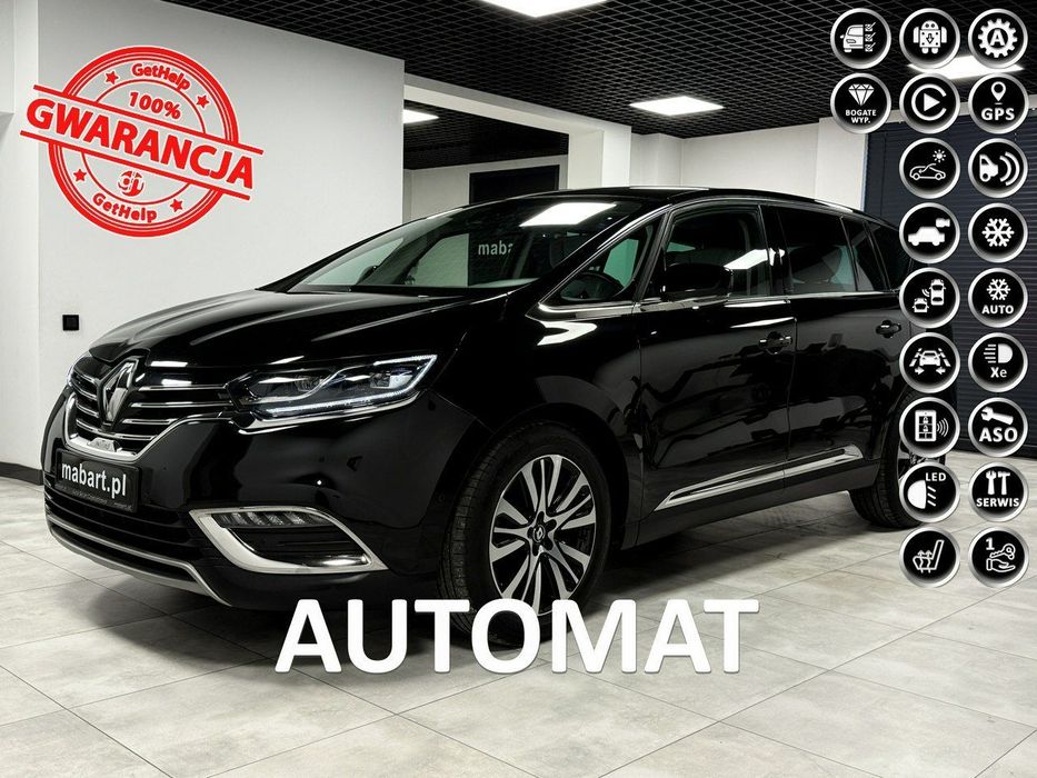Renault Espace 1.6 DCi 160KM*INITIALEPARIS*4Control*BOSE*Skóry*FullLed*KeyLes*Automat