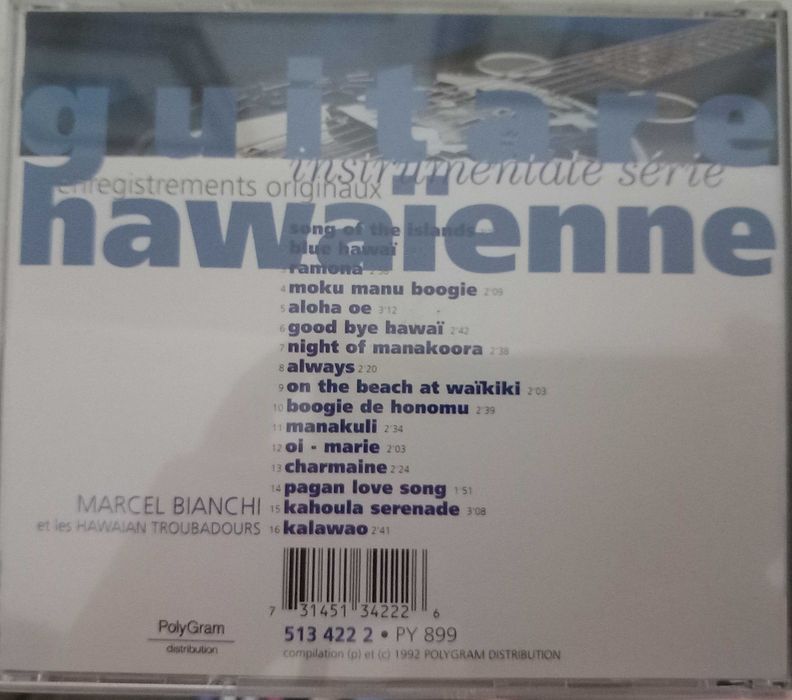 CD - Guitare Hawaienne - portes incluídos