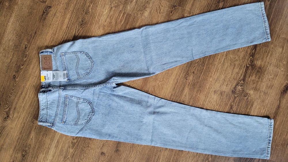 Spodnie damskie jeansowe elasticated Carol Lee regular straight 26/33