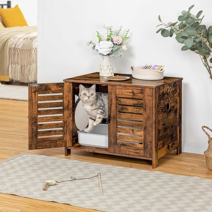 Casa de gato ou animais pequenos para cama ou /esconder caixa de areia
