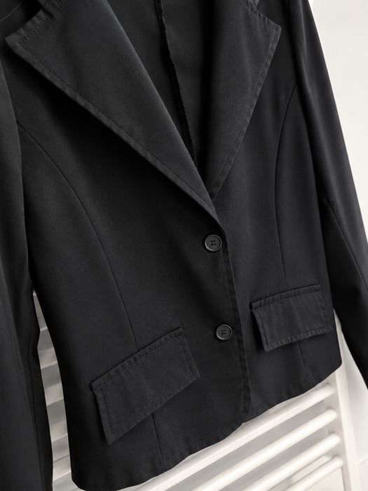 Czarna elegancka marynarka blazer klasyczna L/40