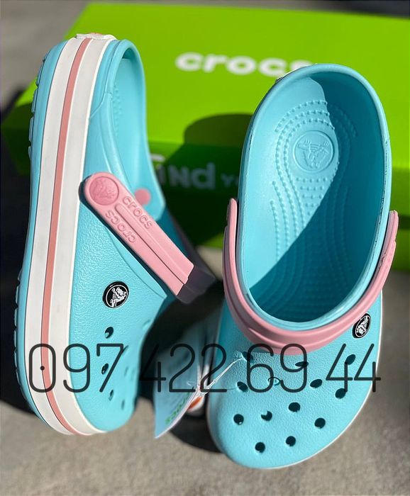 Сабо крокс Crocs Crocband новинка, купити зі знижкою