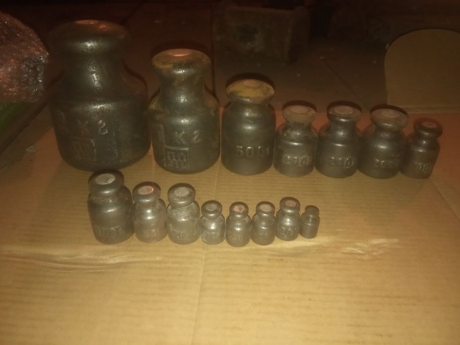 Комплект гирьки для весов