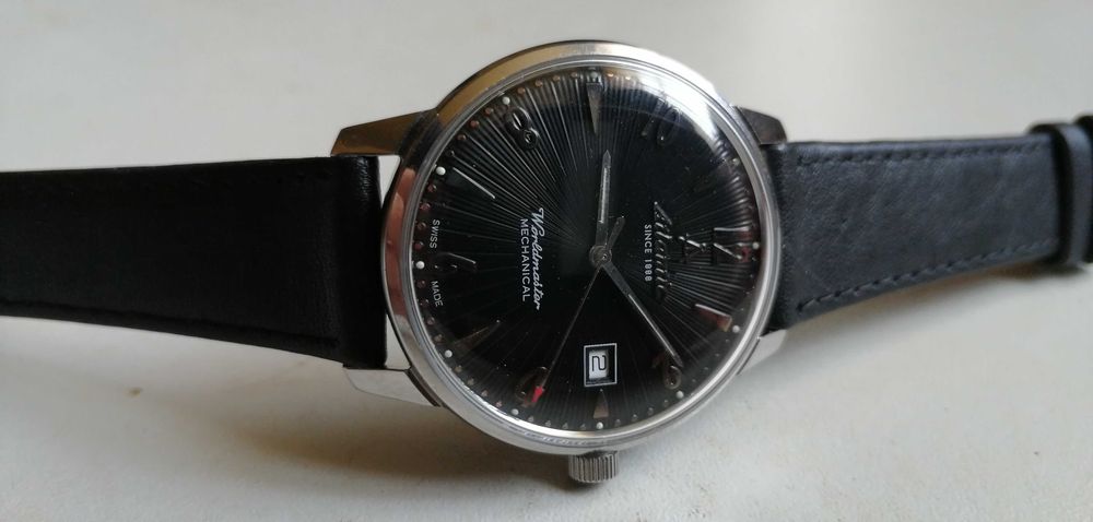 atlantic - worldmaster - art deco - zegarek