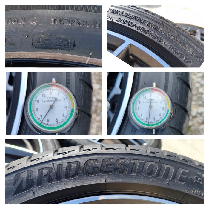 Koła lato audi A6 255/40/20 5x112 borbet Jak nowe piękne sline a7 A8 Q5