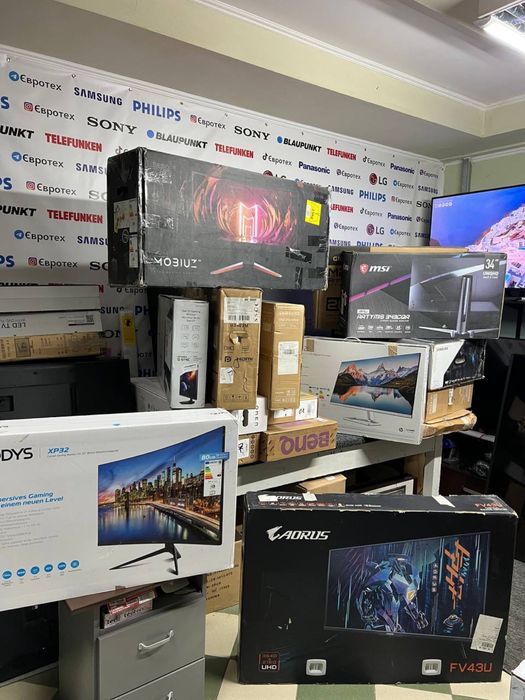 ТОП!Нижче ринку!НОВІ ВЕЛИКІ монітори!