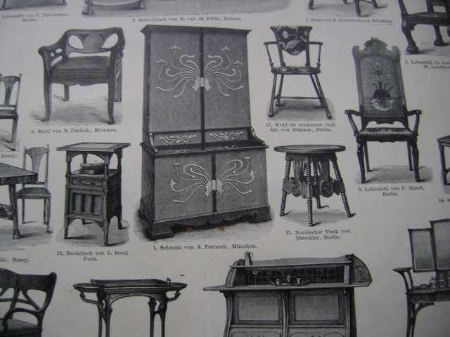 Starocie z PRL - Meble przedwojenne na jednej kartce