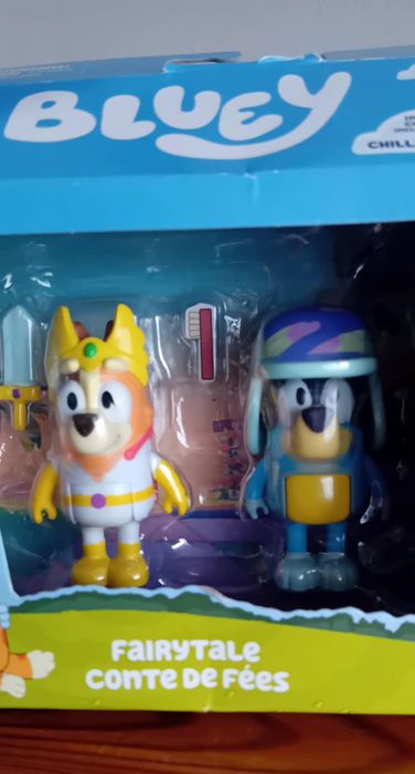 Figurki Bluey i Bingo nowe