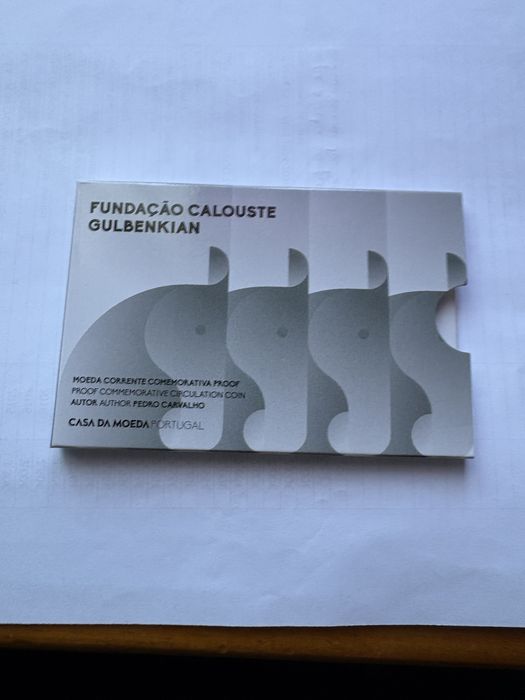 Moeda comemorativa Fundação Calouste Gulbenkian
