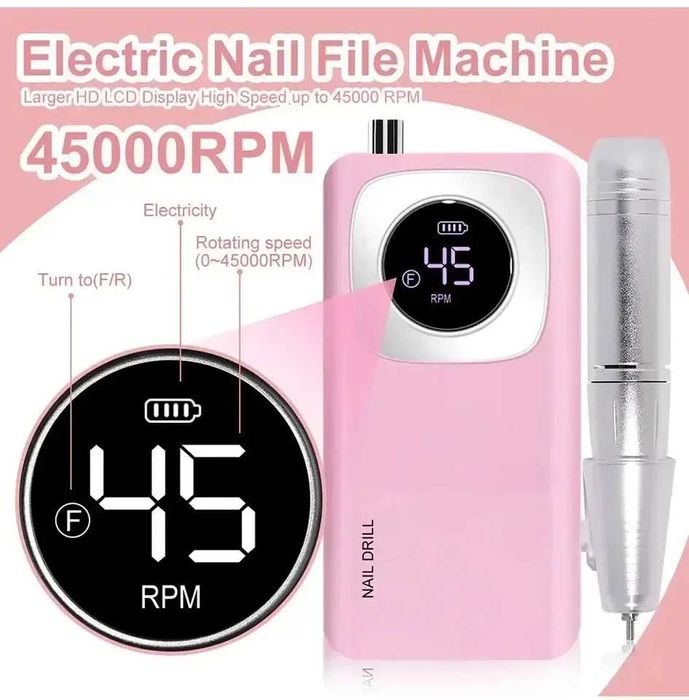broca portatil de 45mil rpm