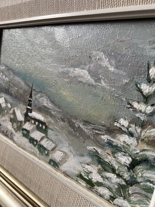 Obraz olejny  sygnowany sztuka do kolekcji