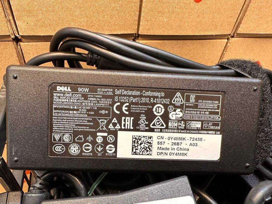 Оригінальний блок живлення Dell 90W | 19.5V 4.62A | 7.4x5.0 | PA-3E Latitude E5570 E5550 E6540