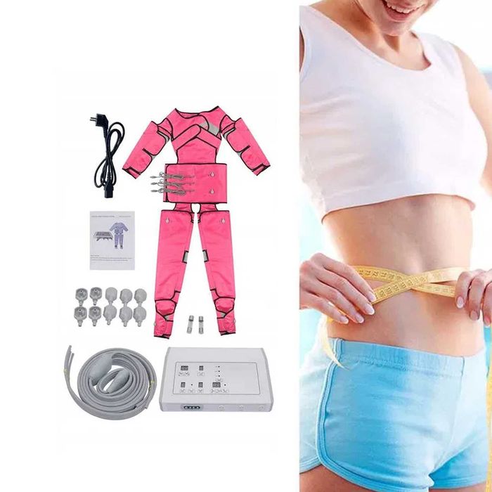 Masażer Drenaż Limfatyczny Presoterapia Masaż Ciśnieniowy Kombinezon