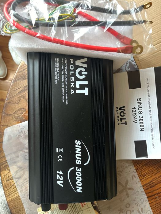 Інвертор чистий синус 12v-230v , 1500/3000w
