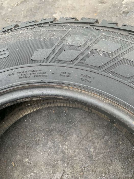 Шини 195/70 R15C Nokian зима 2024 рік 7,7 мм