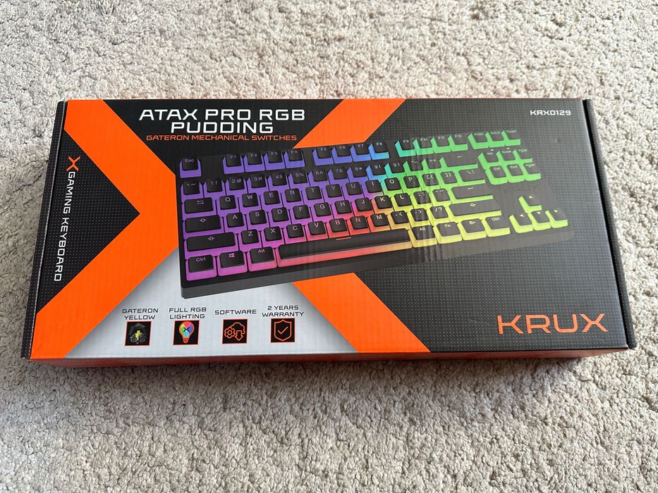 Krux Atax Pro RGB Pudding Gateron Yellow