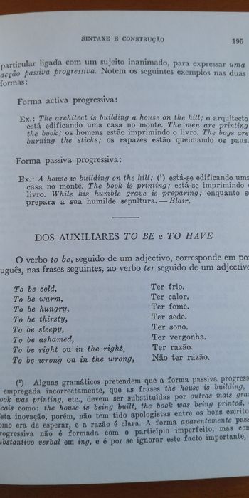 Gramática Inglesa - Lello e Irmão